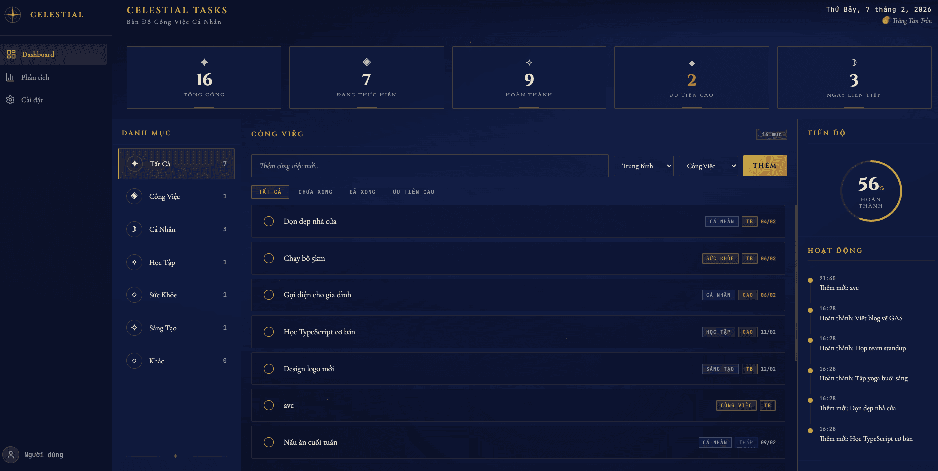 Quản lý Công việc