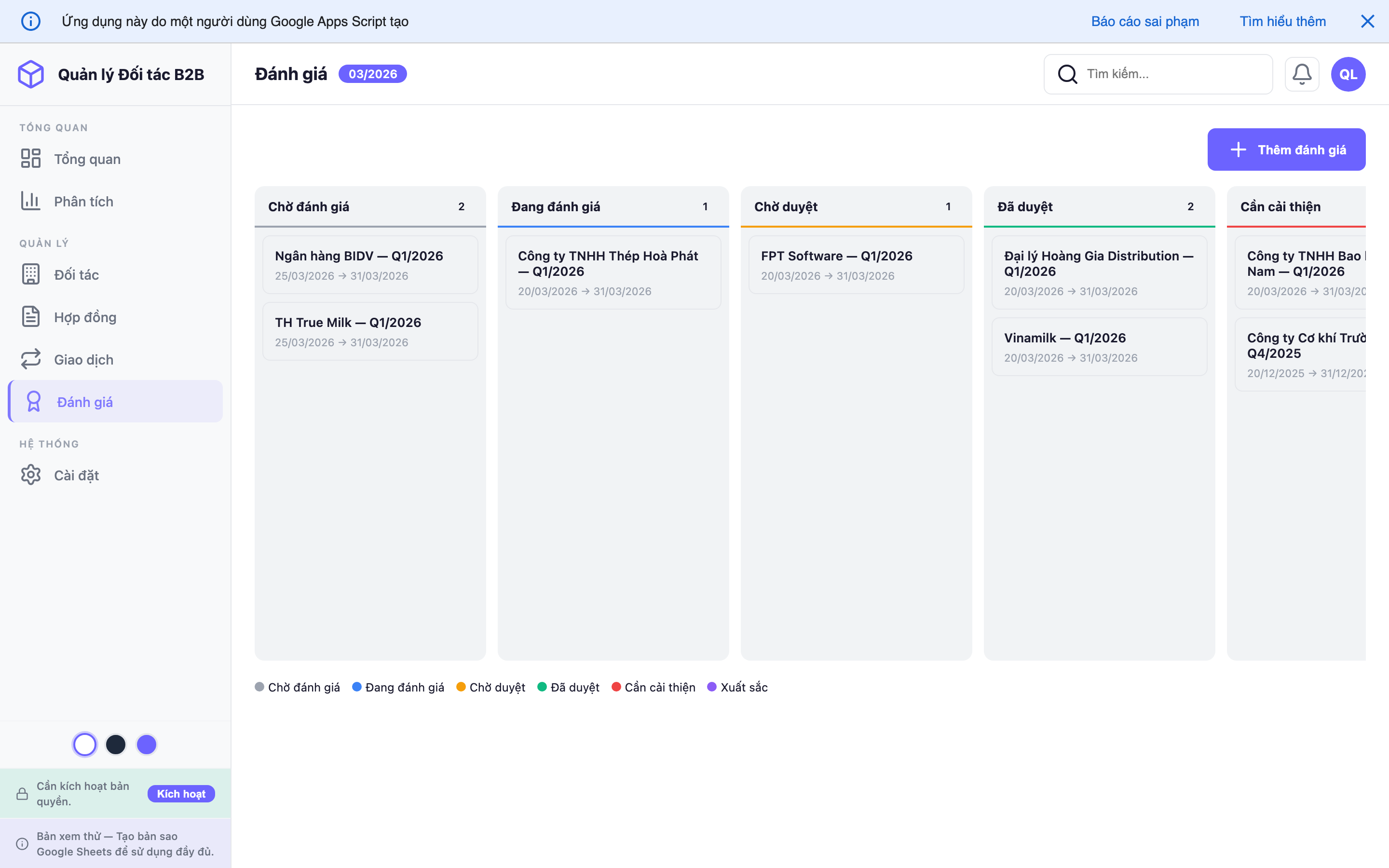 Quản lý Đối tác screenshot 6