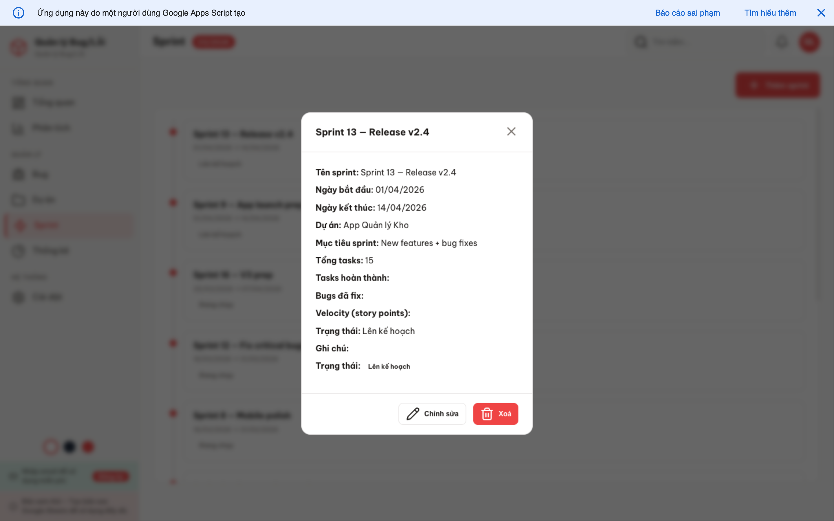 Theo dõi Lỗi screenshot 7