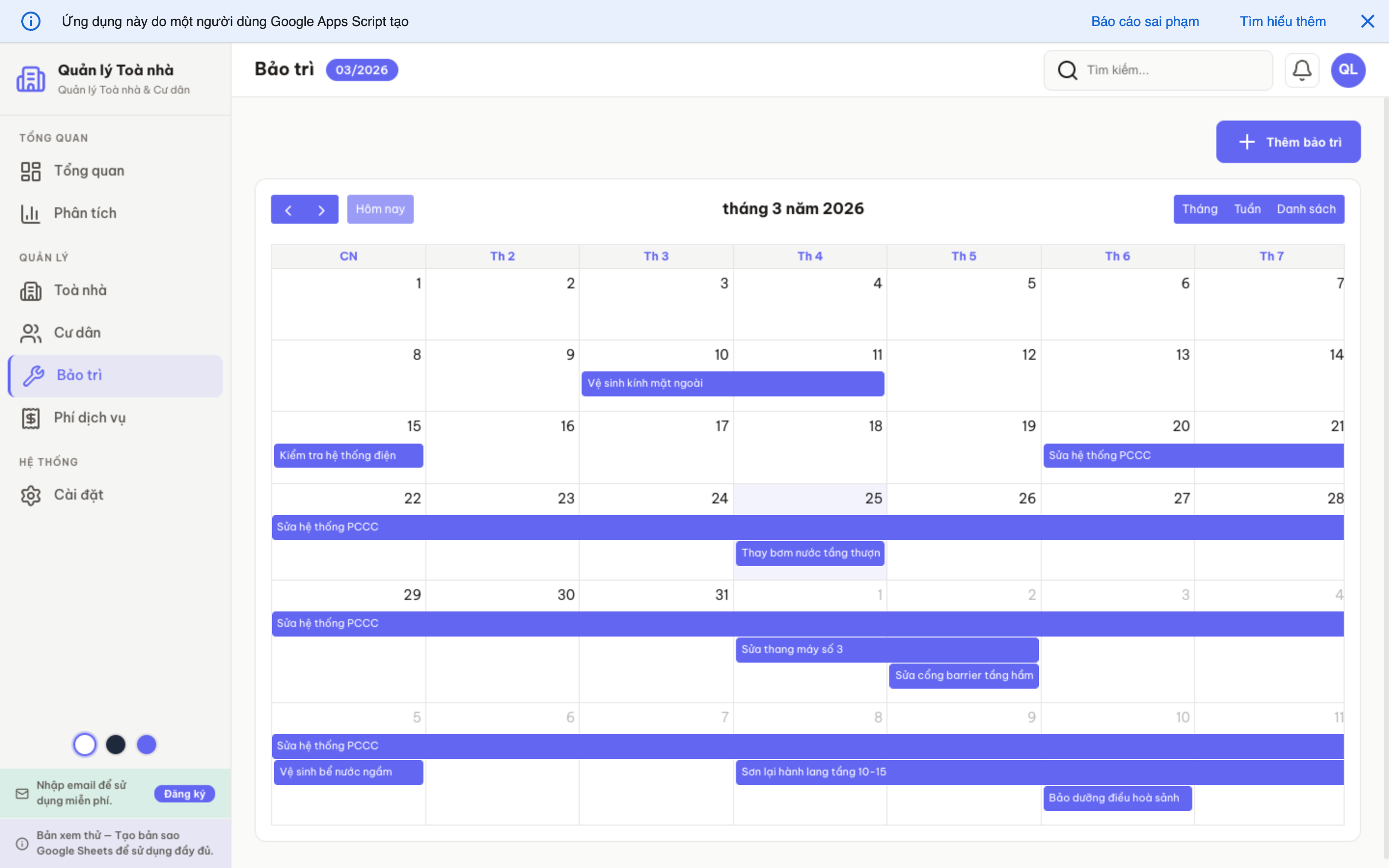 Toà nhà screenshot 7