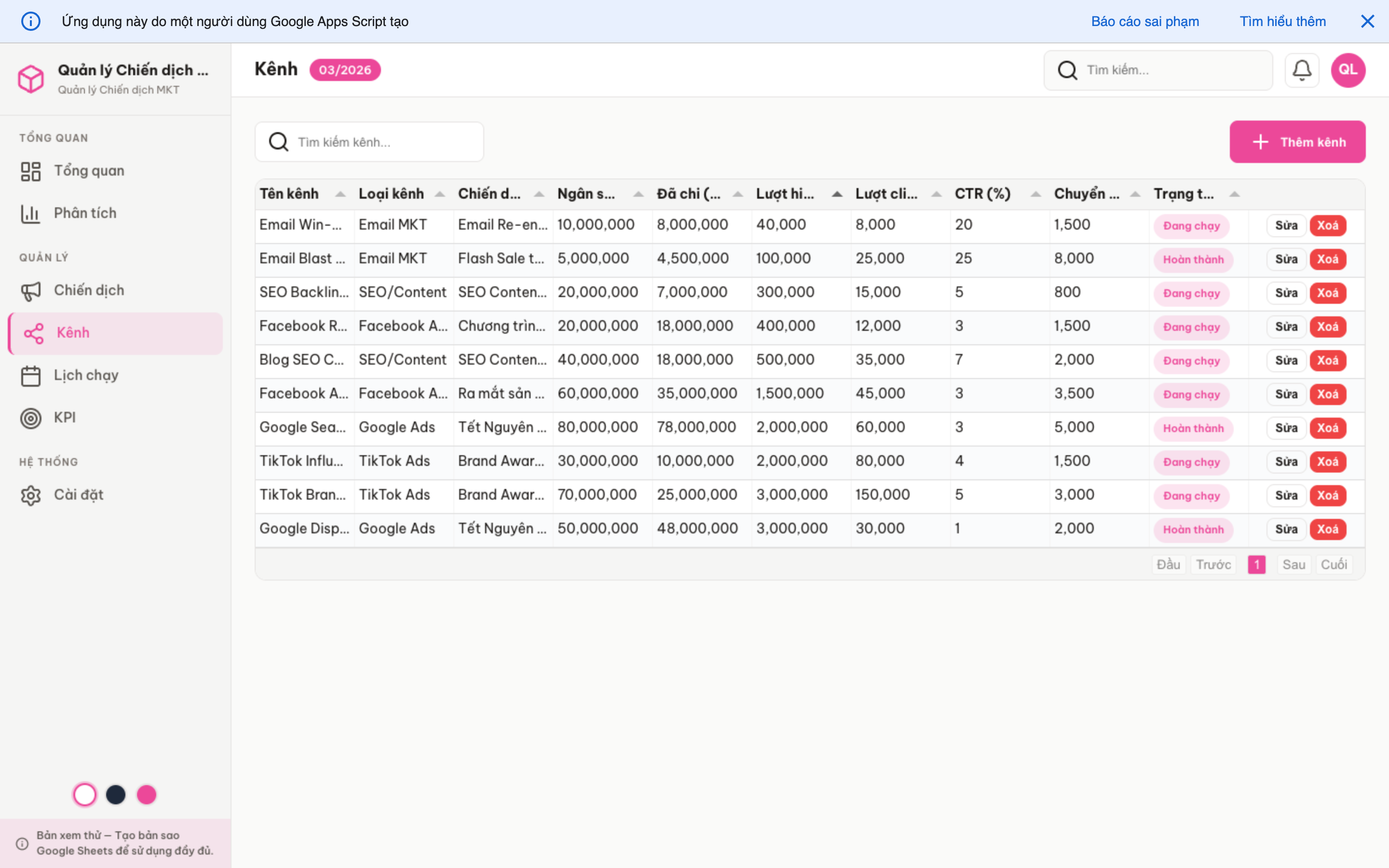 Chiến dịch MKT screenshot 6