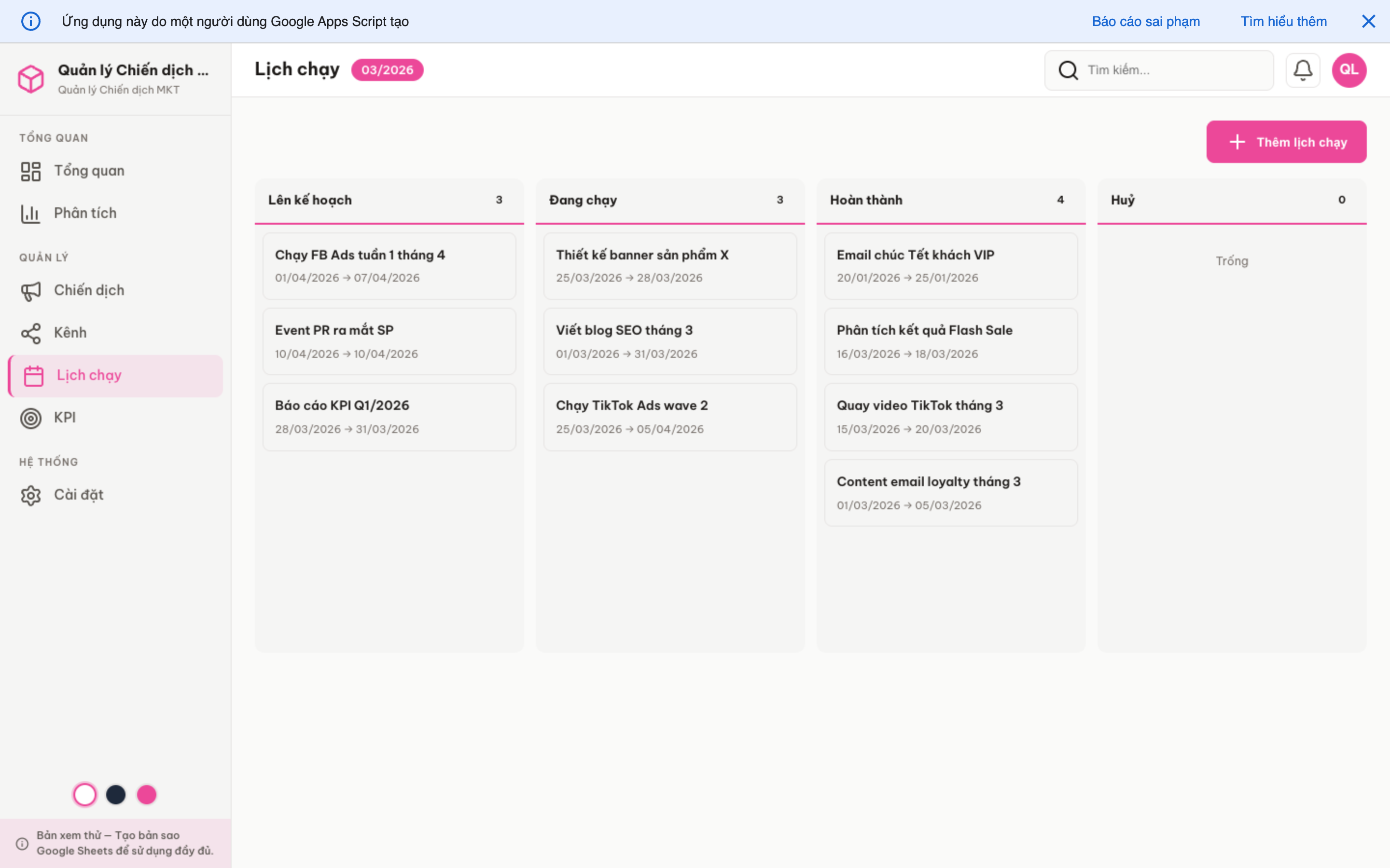 Chiến dịch MKT screenshot 7