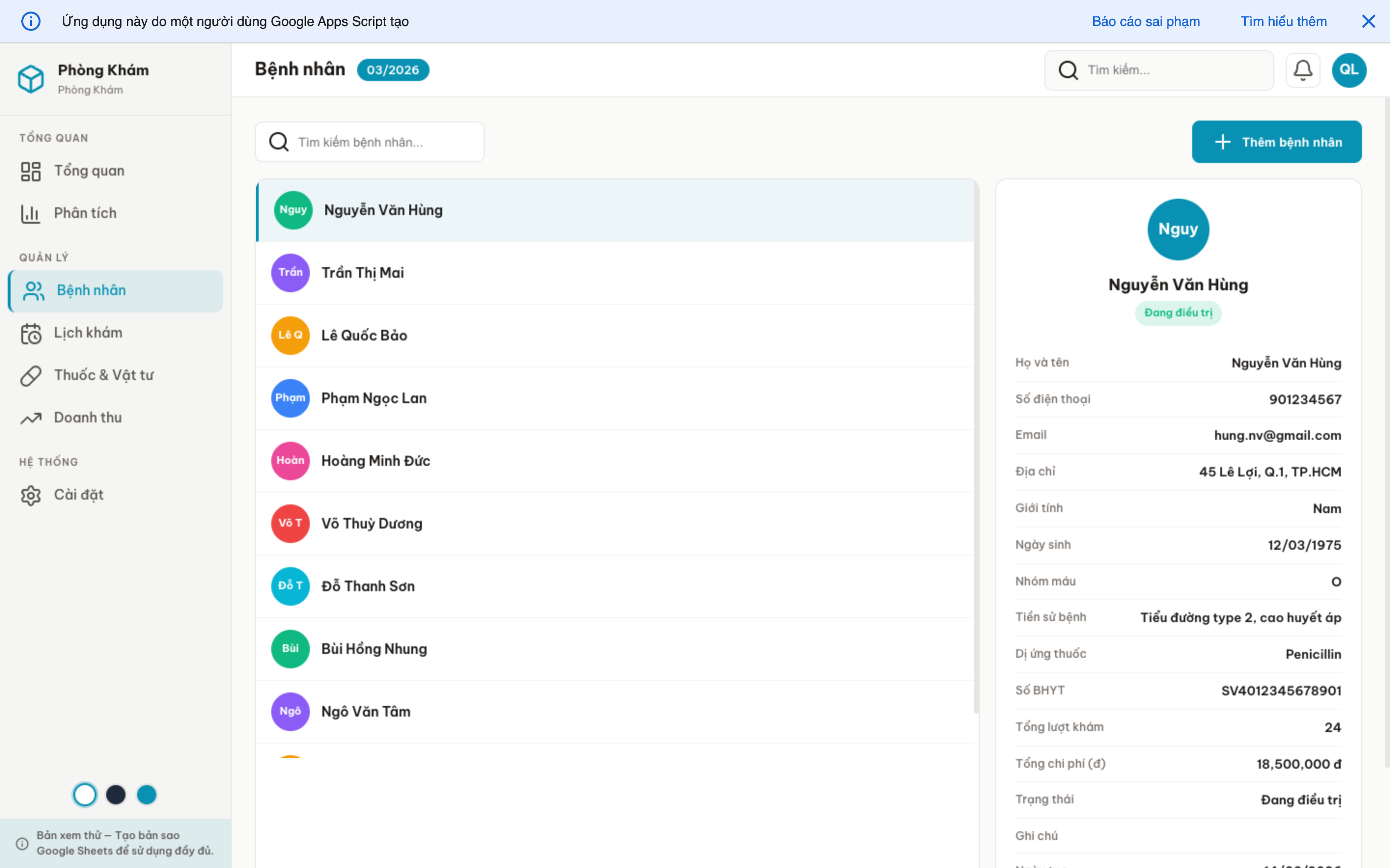 Phòng Khám screenshot 4