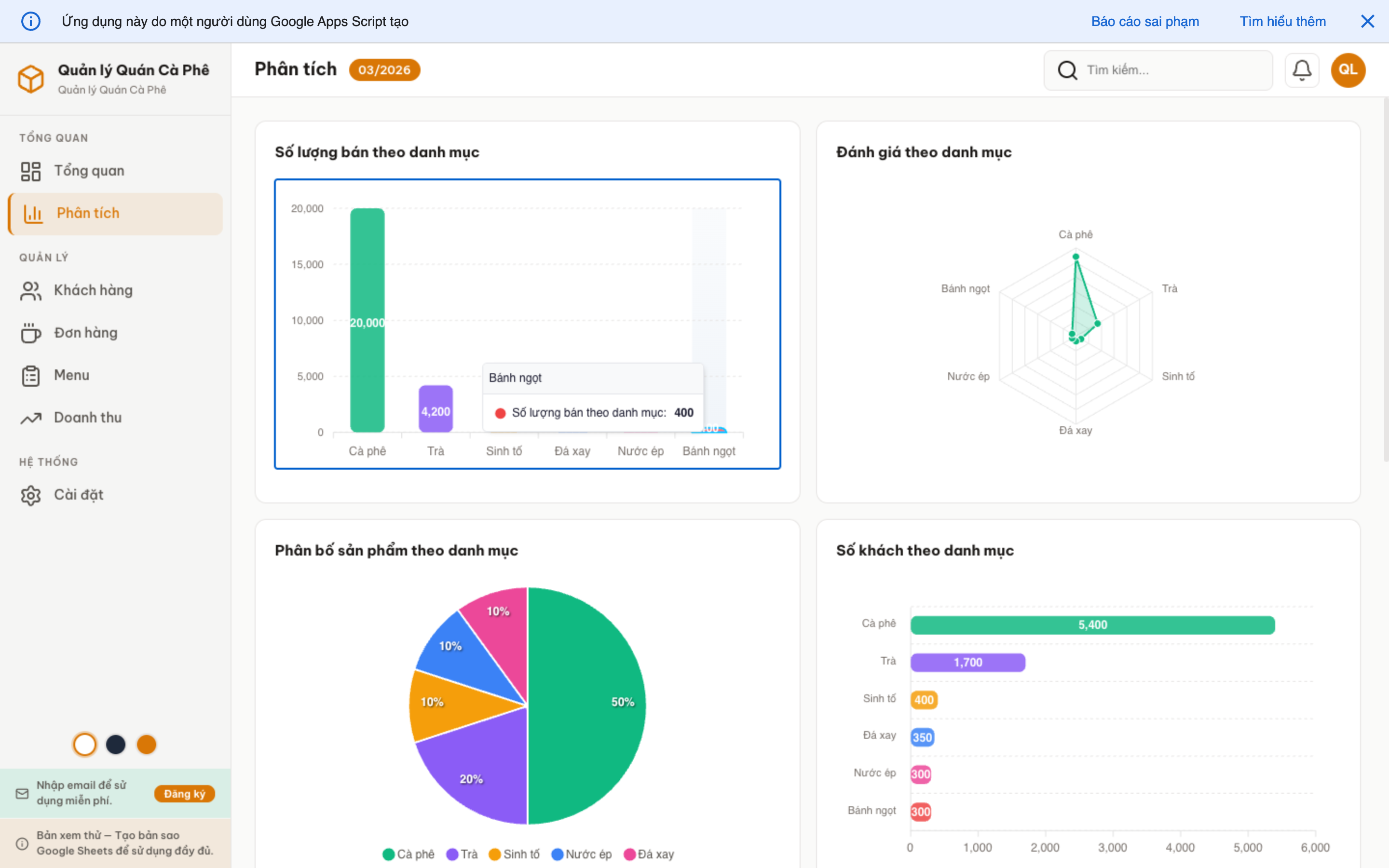 Quán Cà Phê screenshot 3