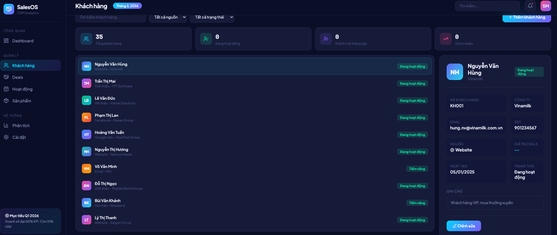 Quản lý Bán hàng screenshot 2
