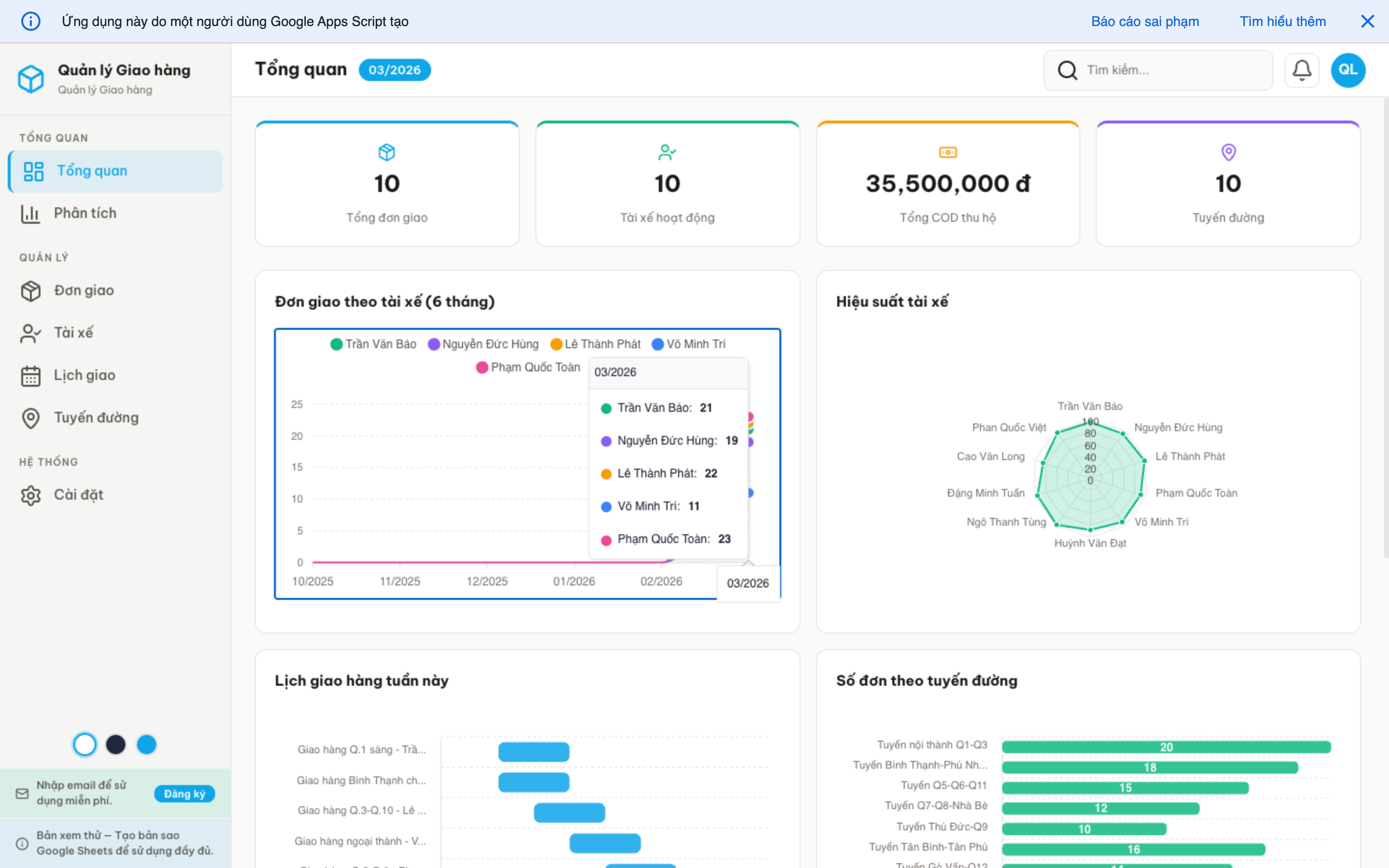 Giao hàng screenshot 1