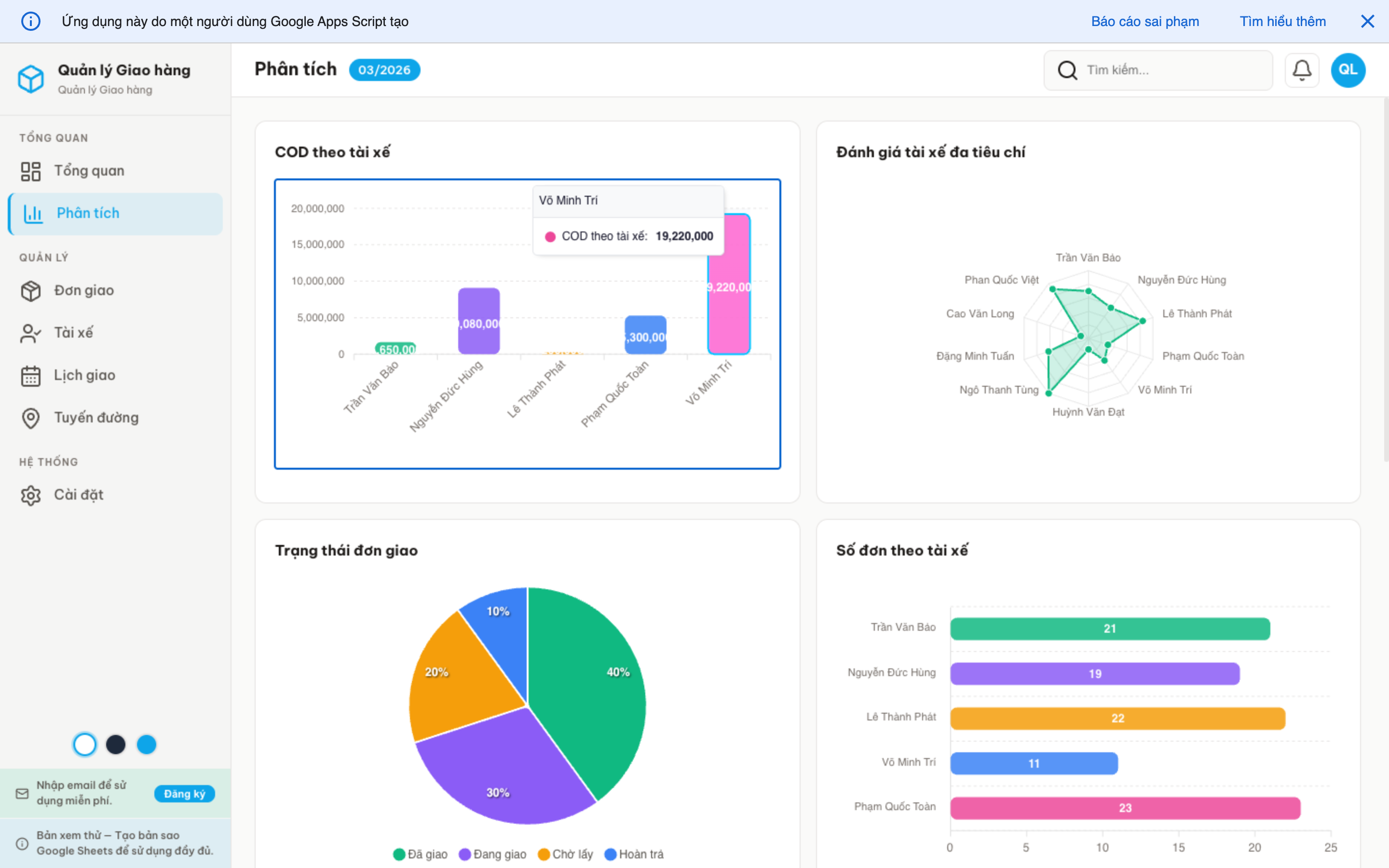 Giao hàng screenshot 3