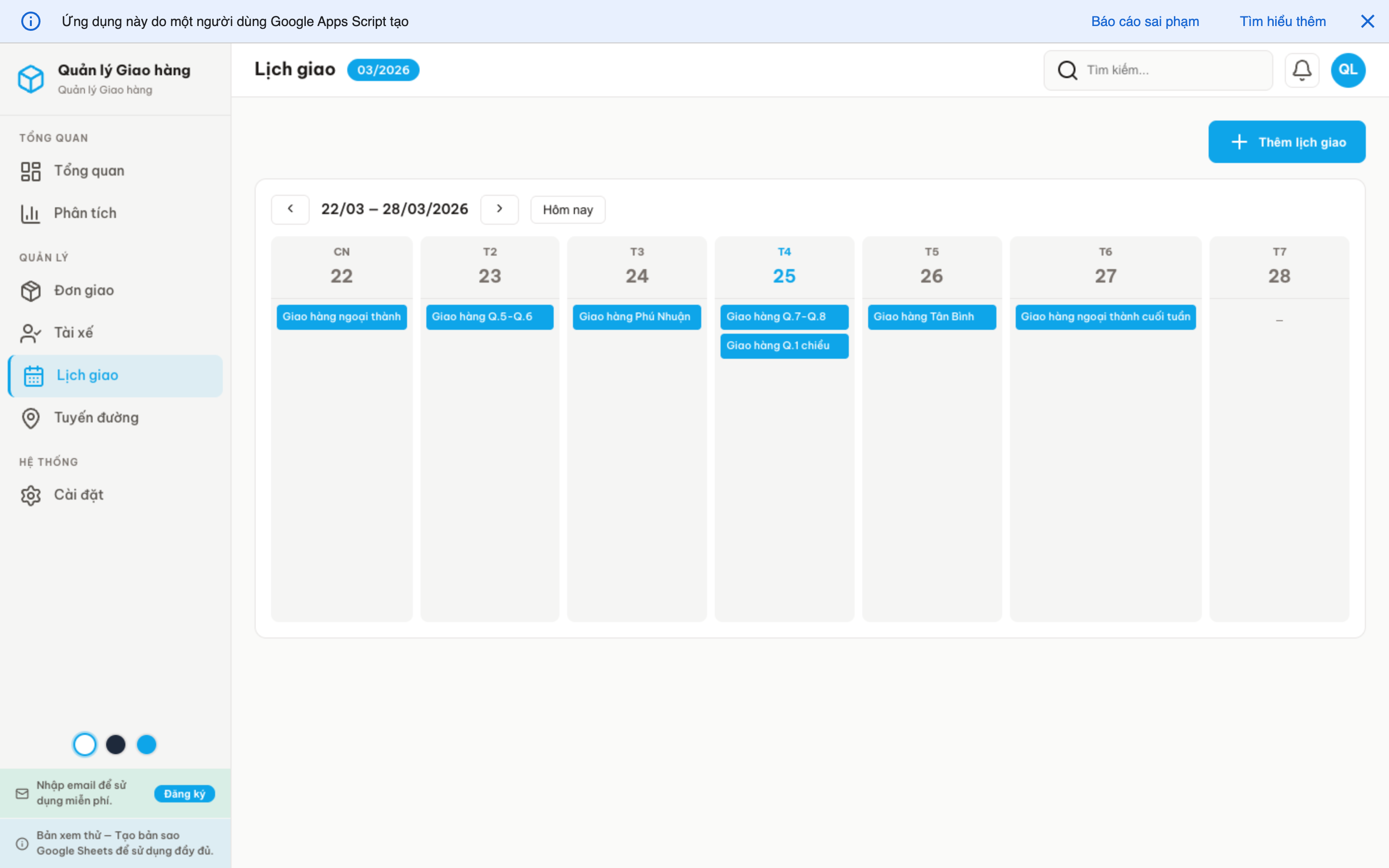 Giao hàng screenshot 7