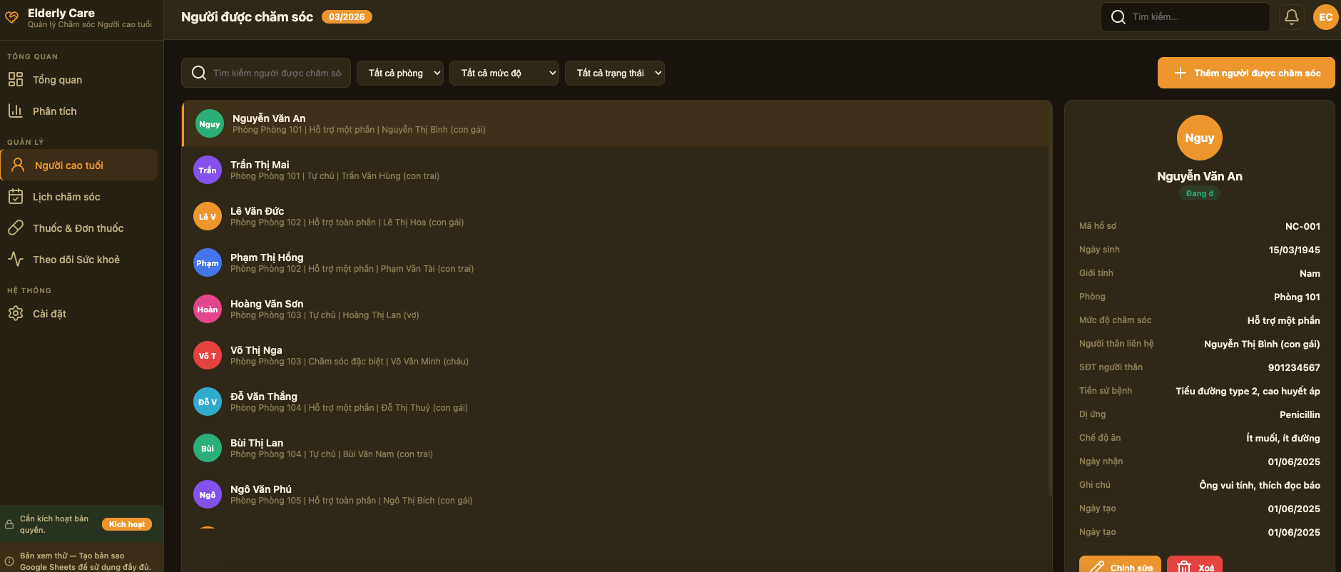 Chăm sóc Người cao tuổi screenshot 4