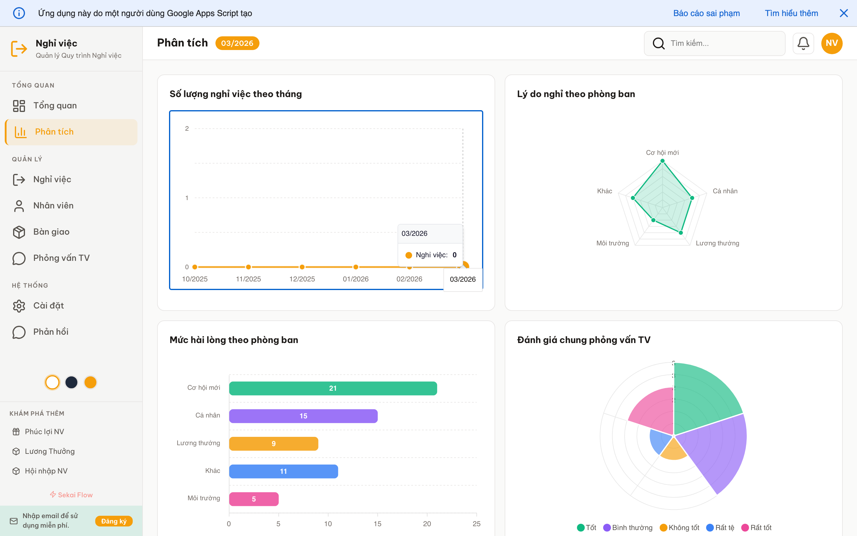 Nghỉ việc screenshot 3