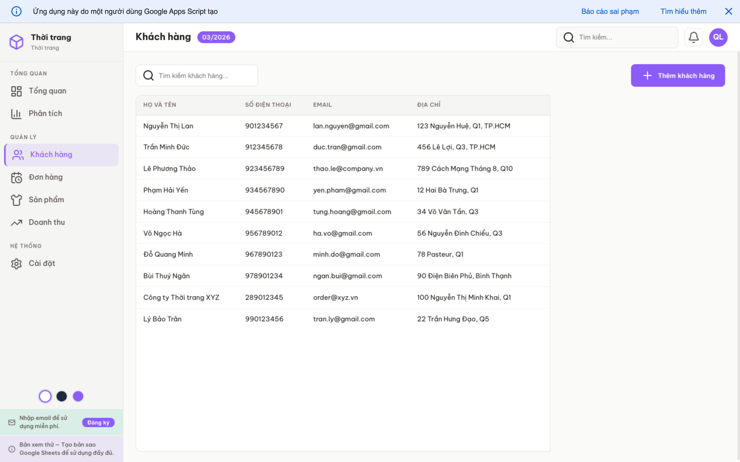 Thời trang screenshot 4