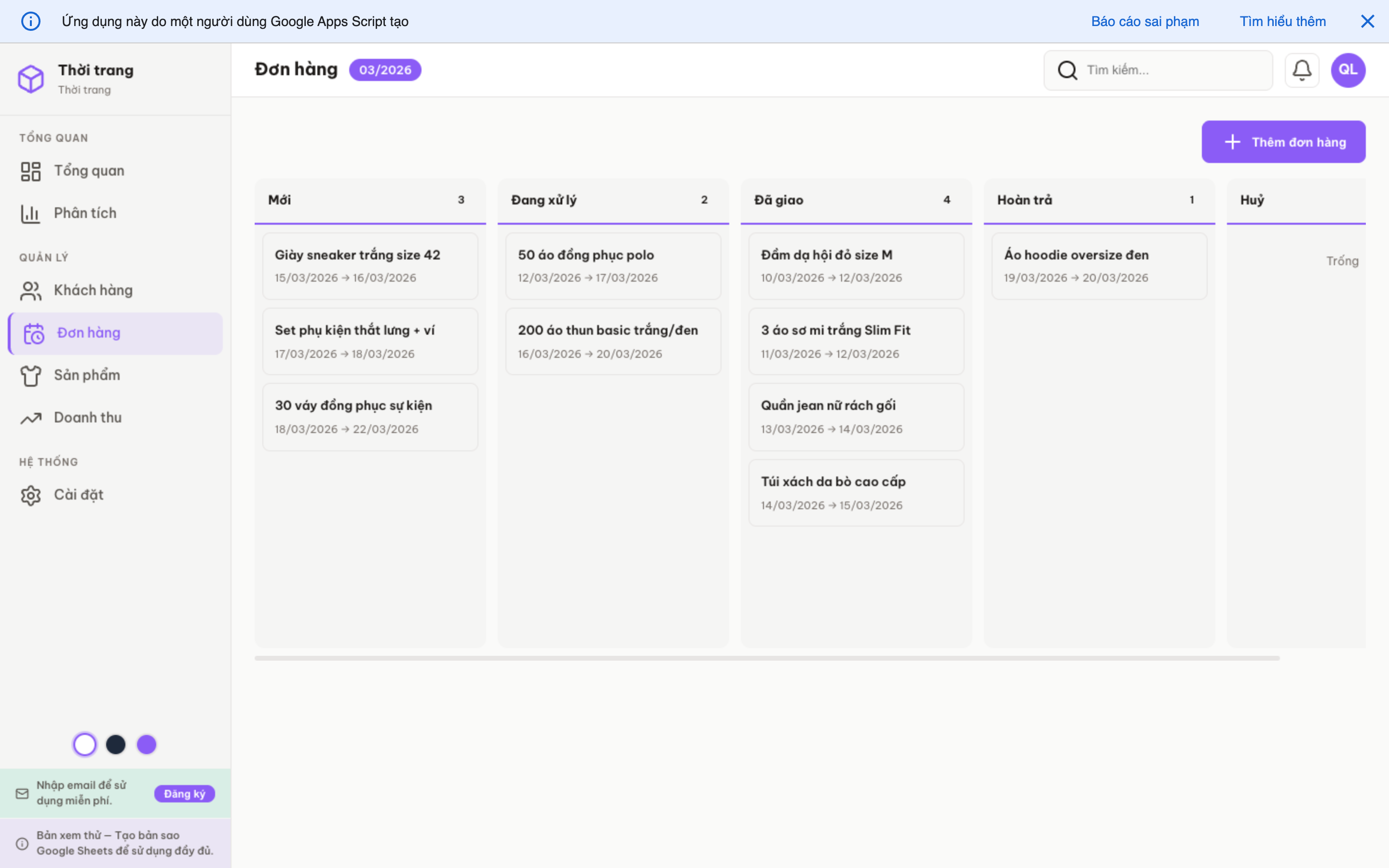 Thời trang screenshot 5