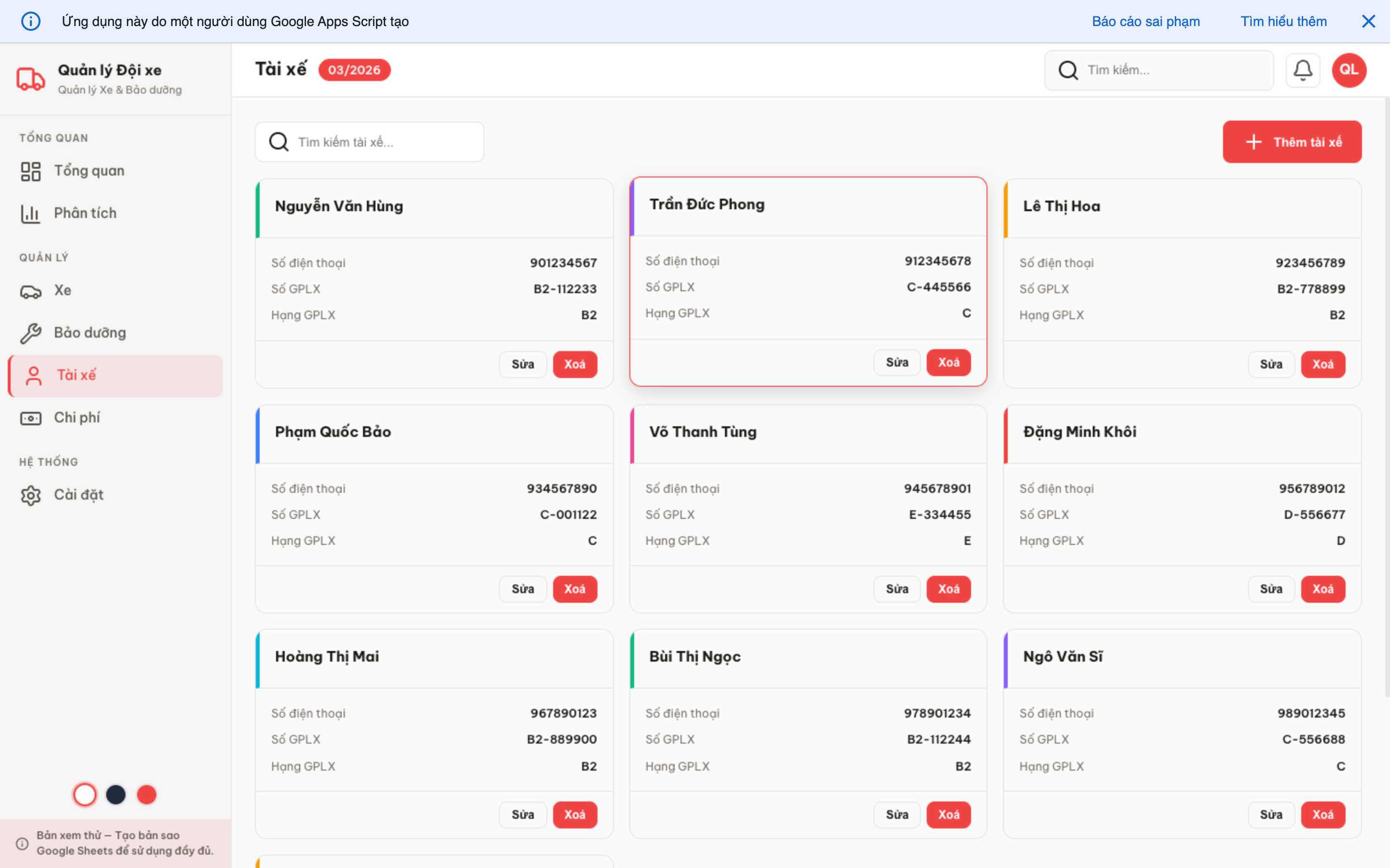Đội xe screenshot 7