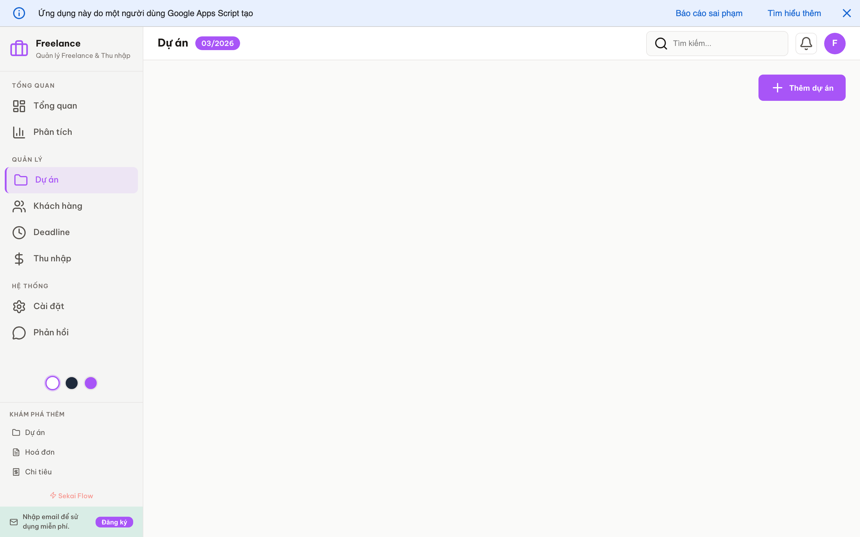 Freelance screenshot 4
