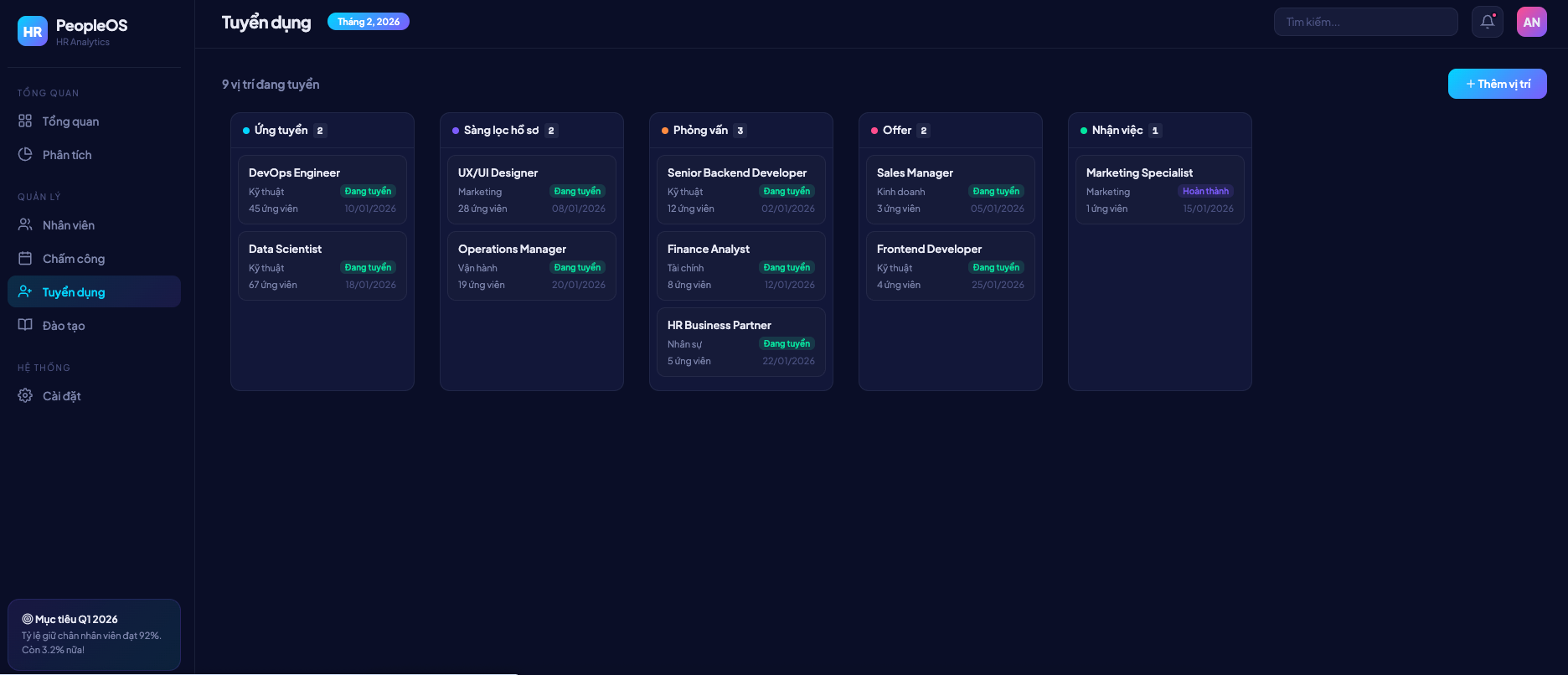 Quản lý Nhân sự screenshot 5