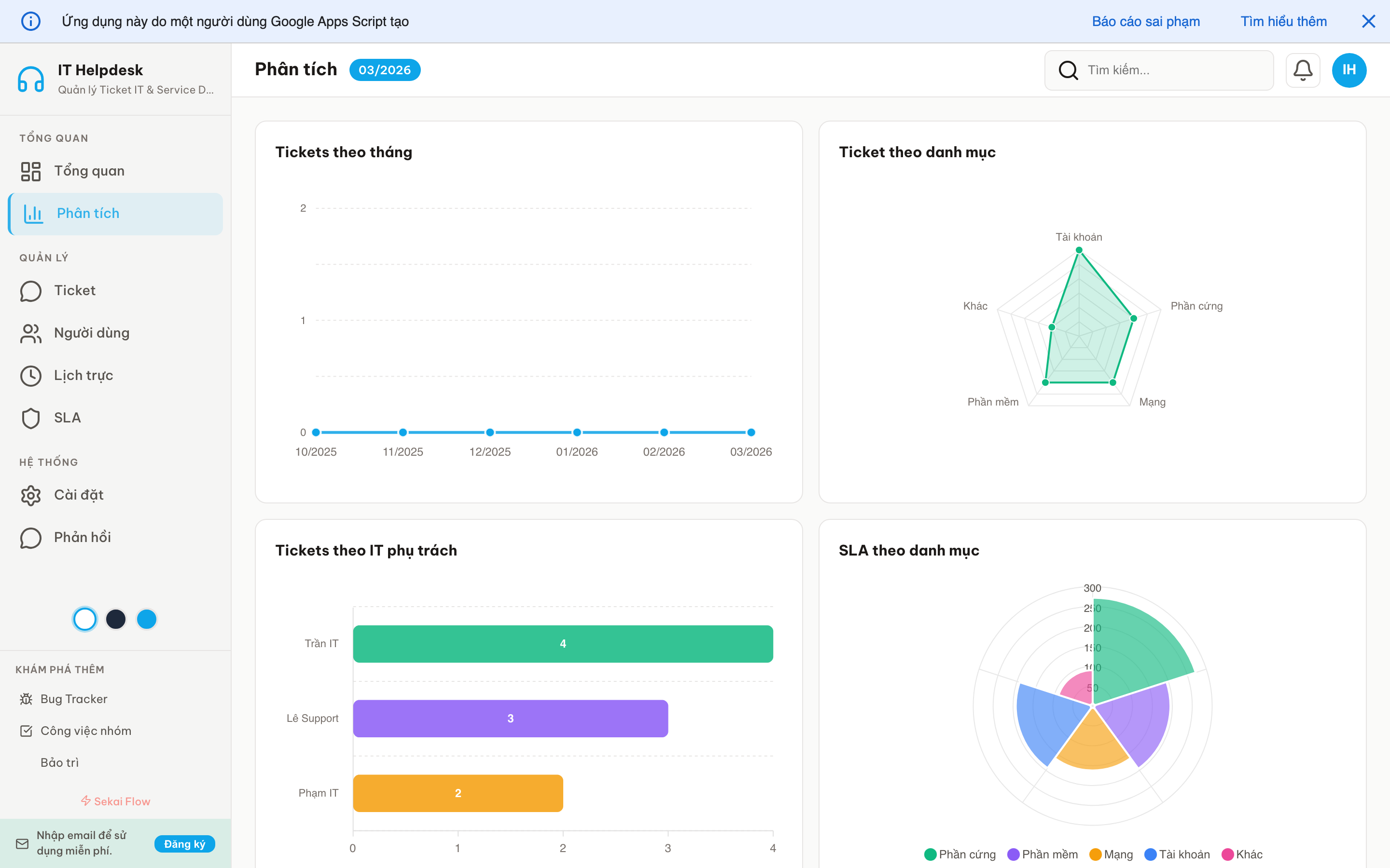 IT Helpdesk screenshot 2