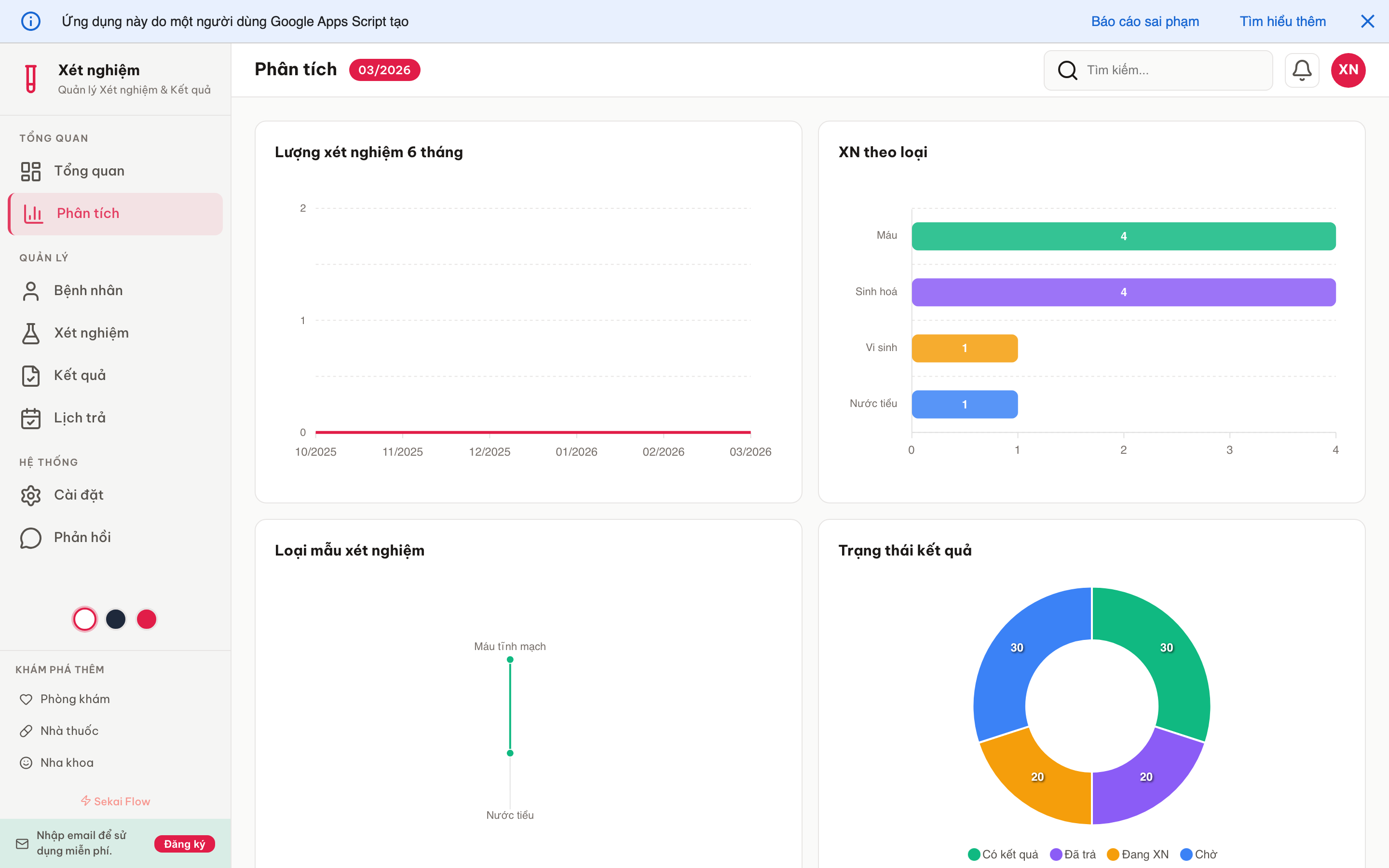 Xét nghiệm screenshot 2
