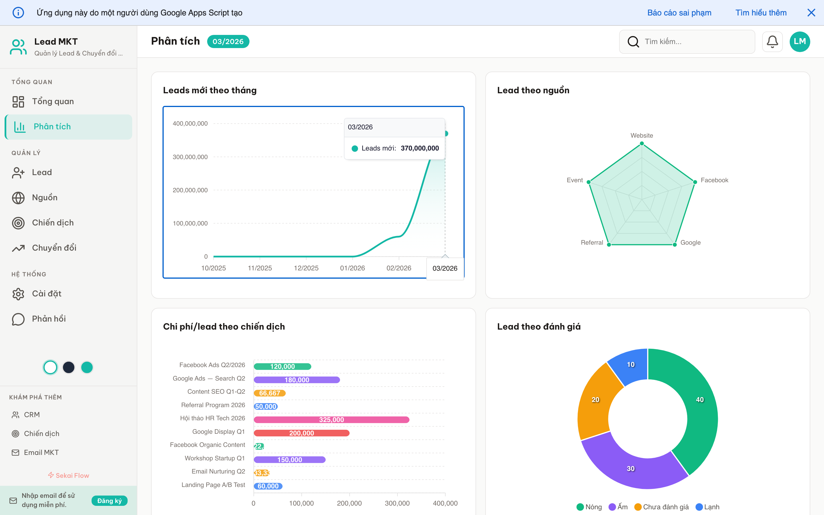 Lead MKT screenshot 3