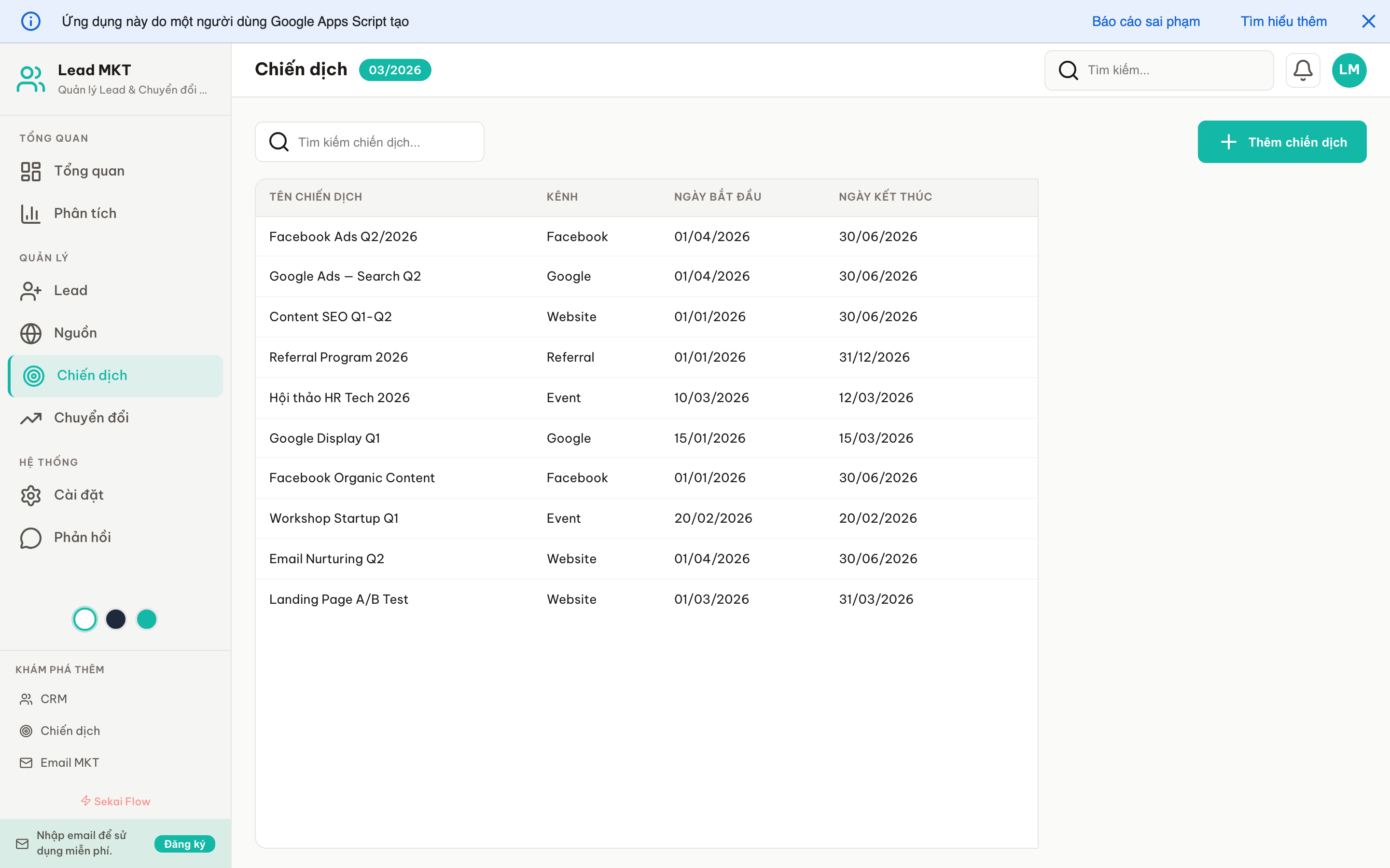 Lead MKT screenshot 7