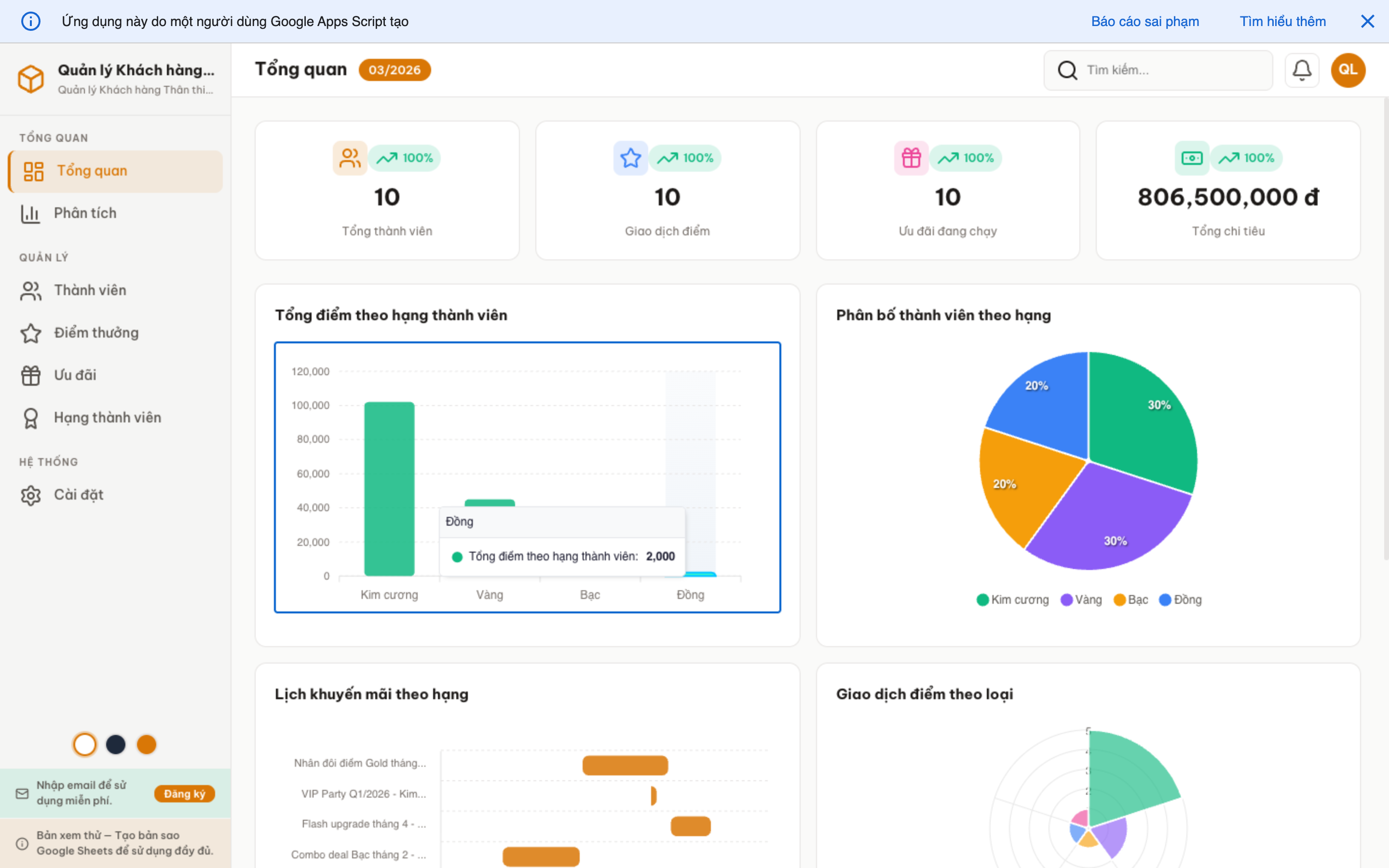 KH Thân thiết screenshot 1