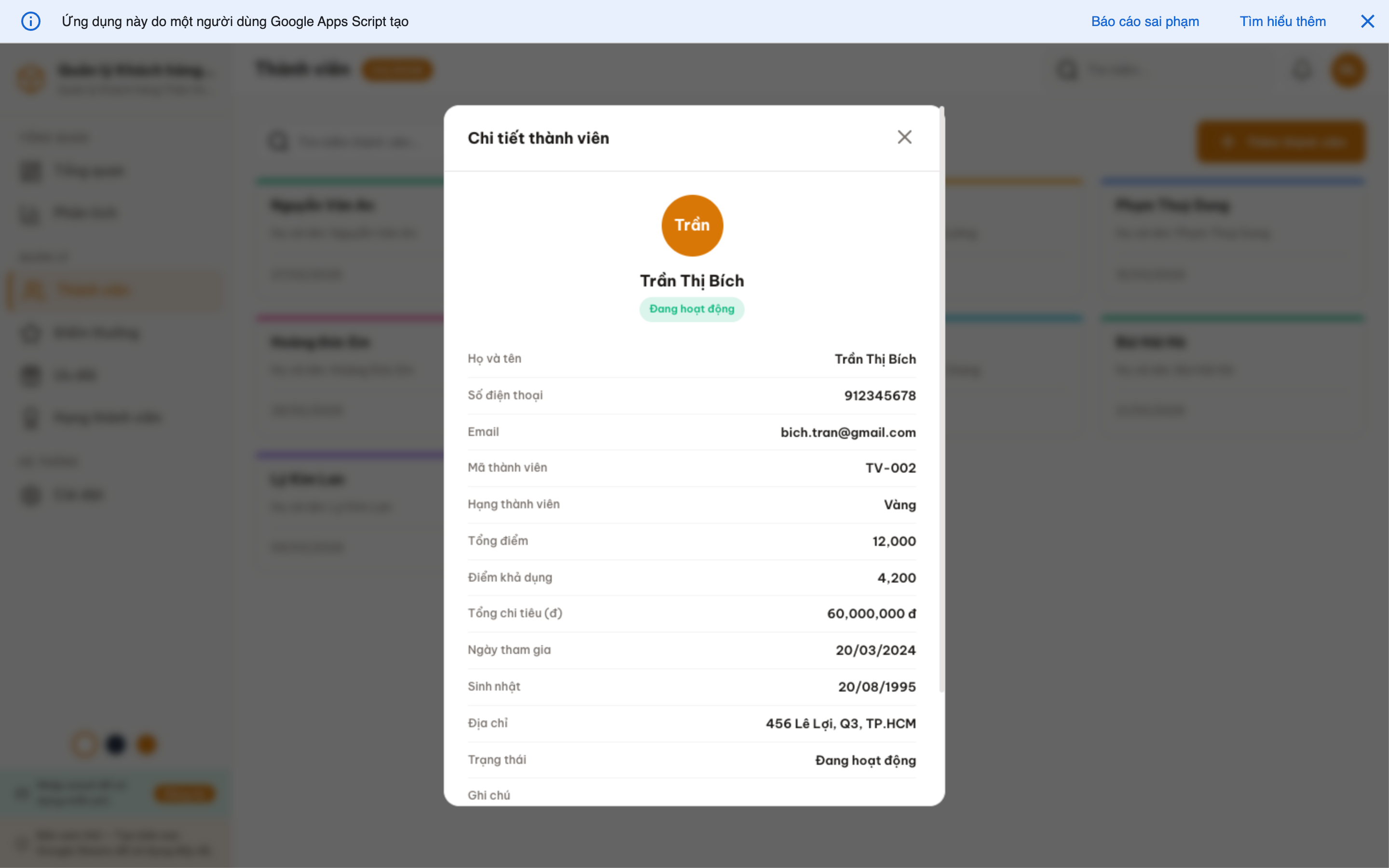 KH Thân thiết screenshot 7