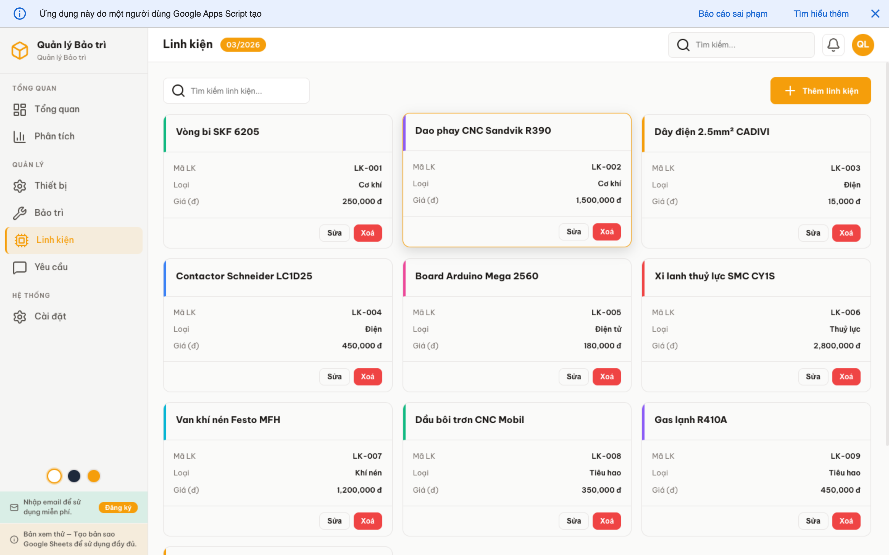 Bảo trì screenshot 7