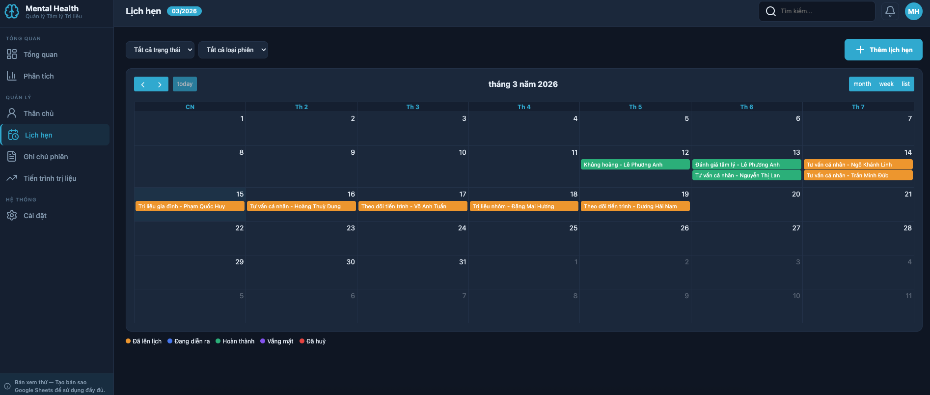 Tâm lý Trị liệu screenshot 5