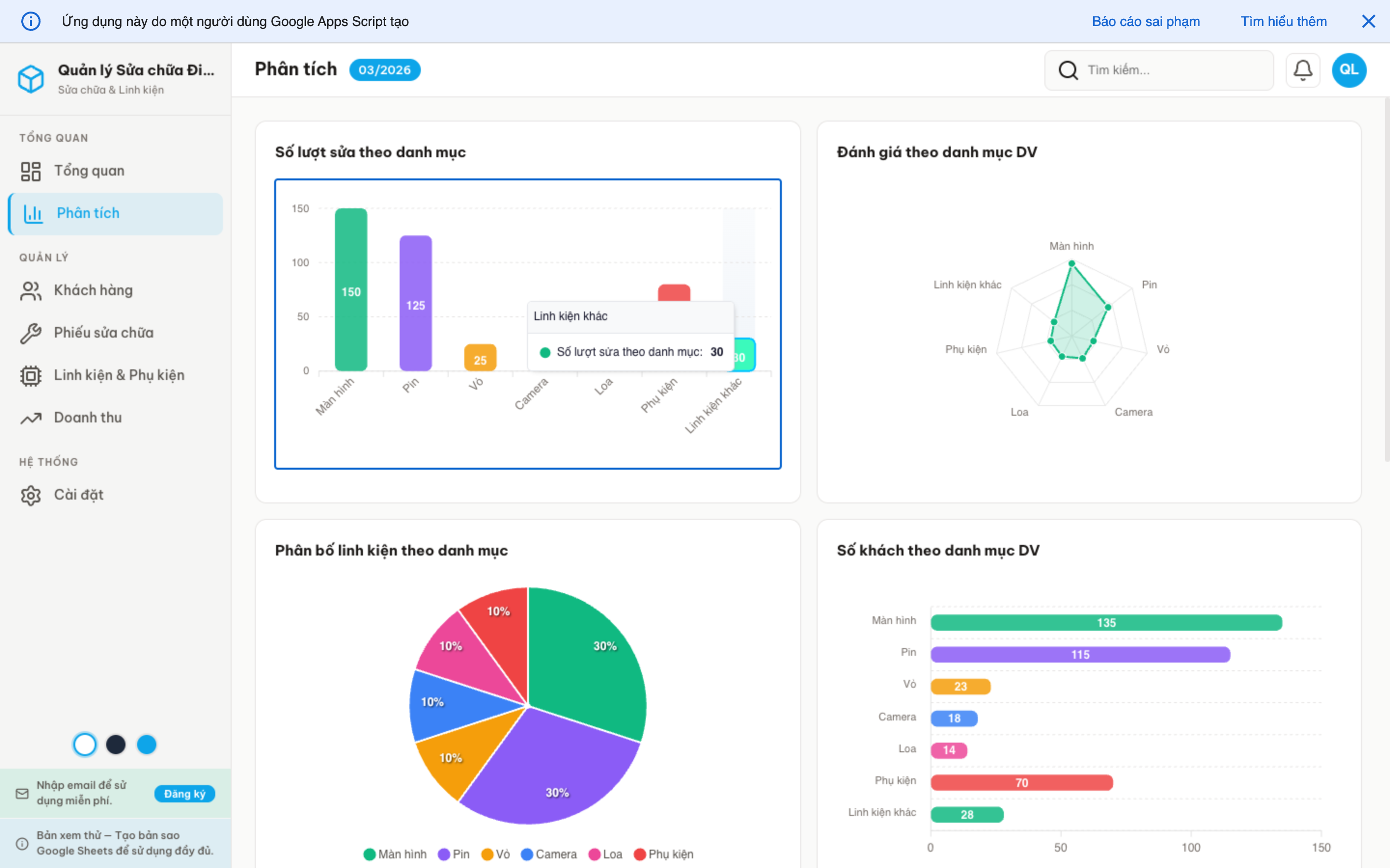 Sửa chữa ĐT screenshot 3
