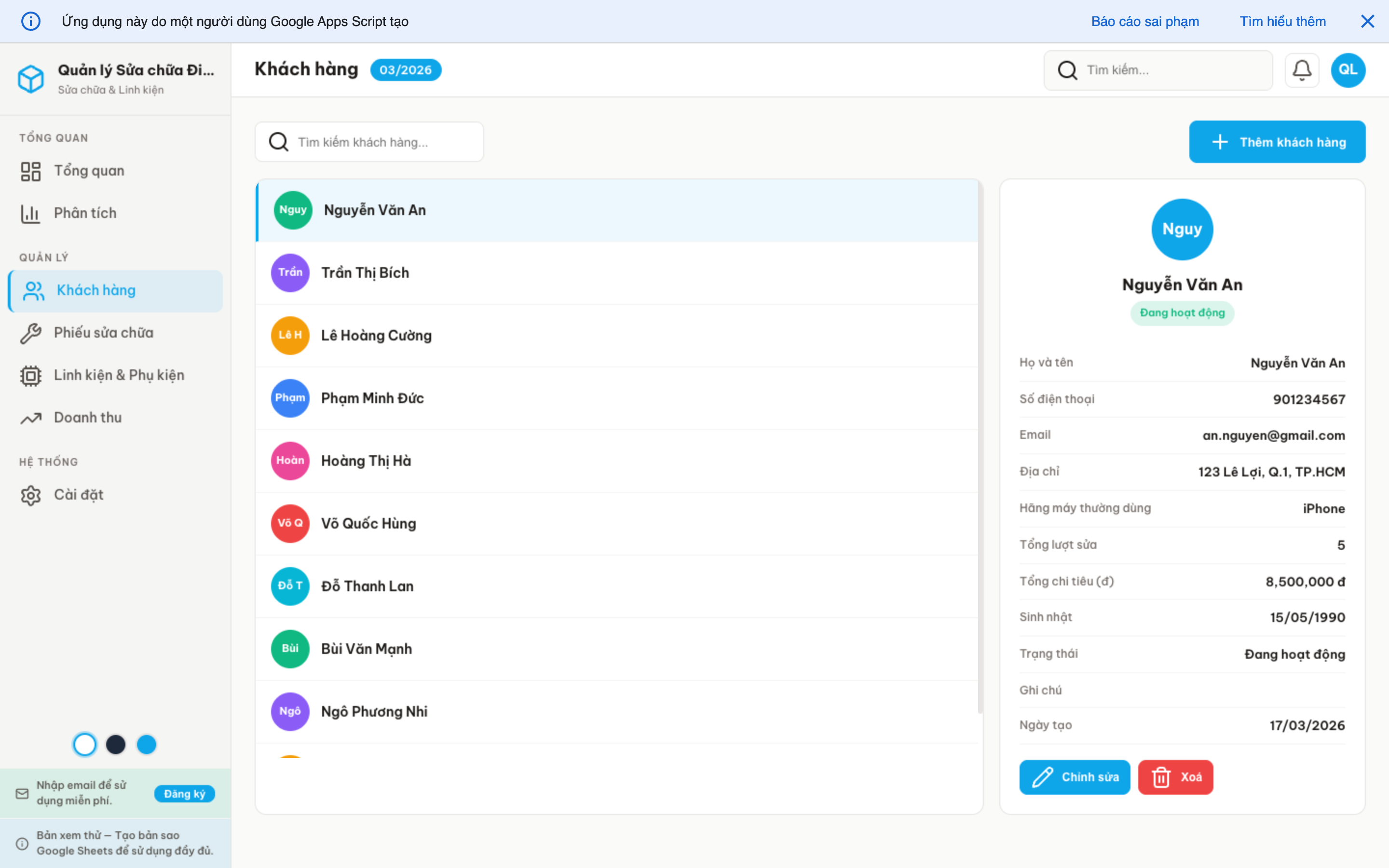 Sửa chữa ĐT screenshot 4