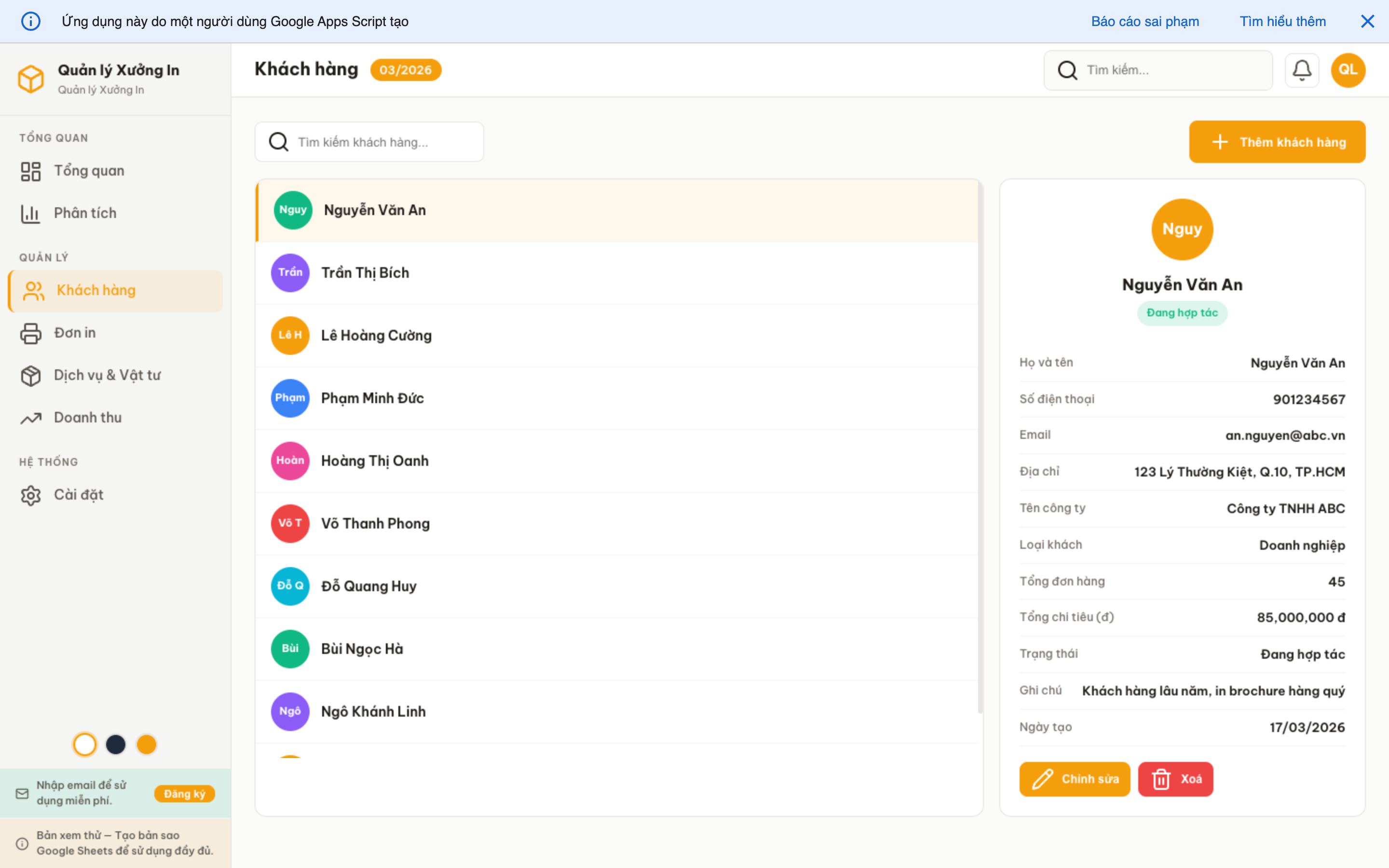 Xưởng In screenshot 4