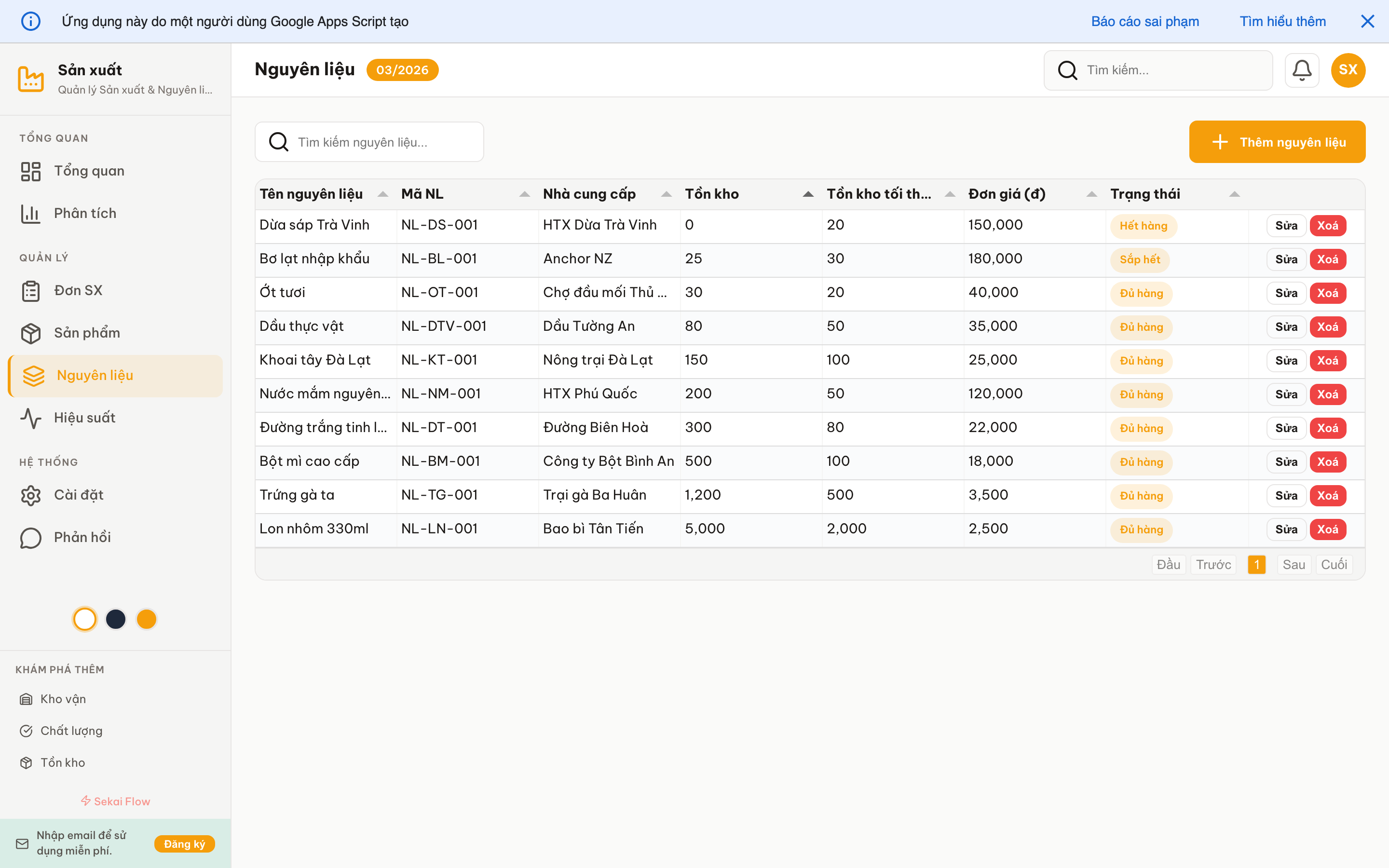 Sản xuất screenshot 7