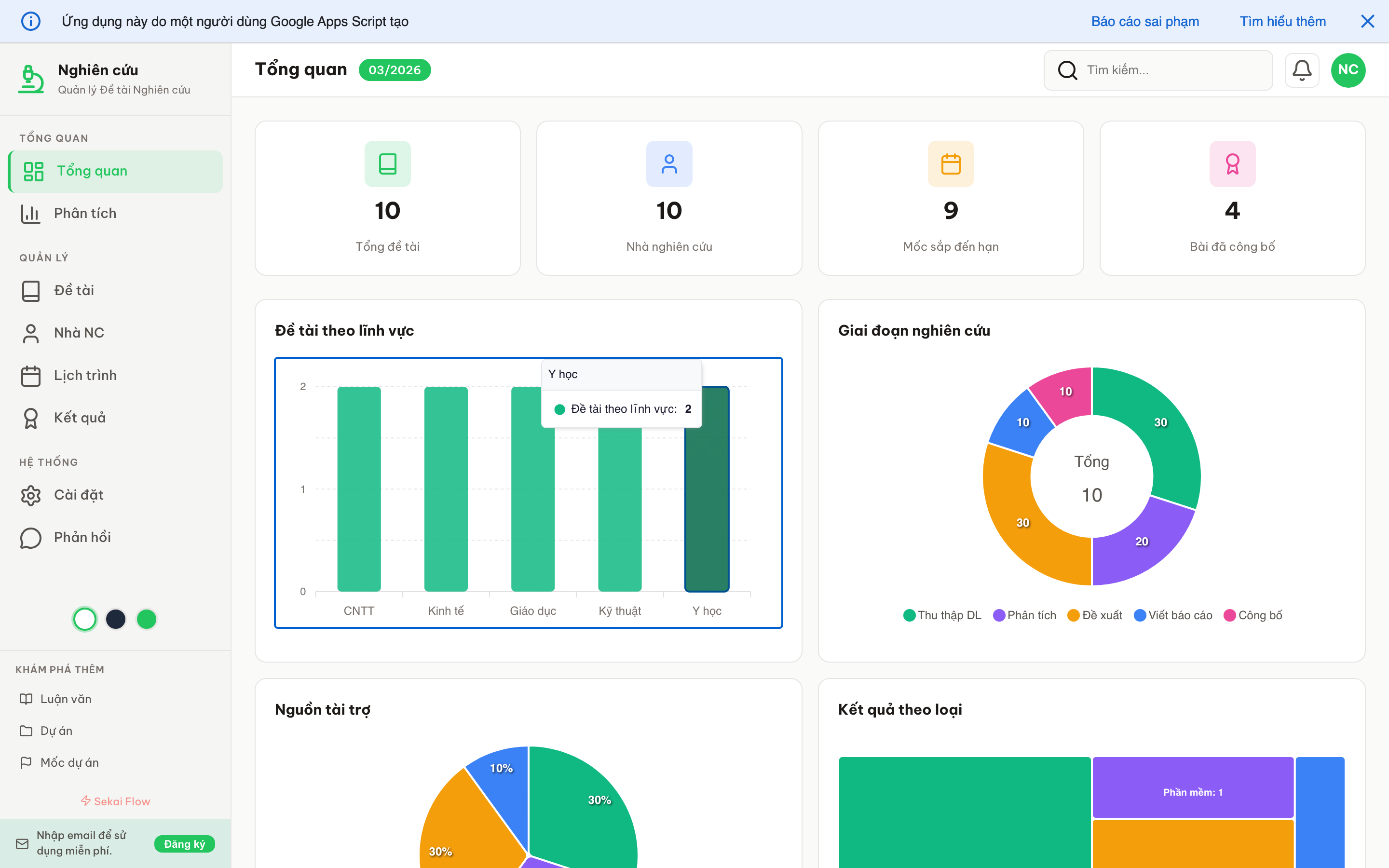Nghiên cứu screenshot 1