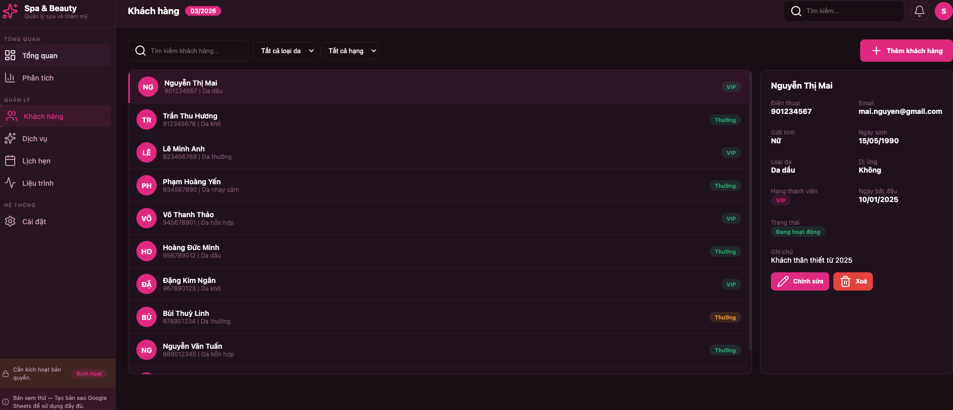 Spa & Làm đẹp screenshot 4