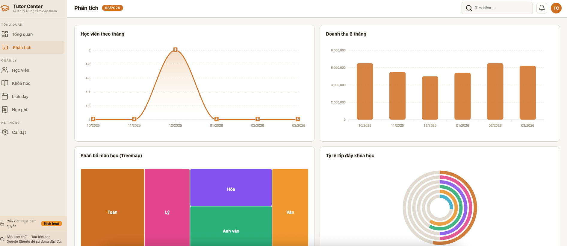 Trung tâm Gia sư screenshot 2