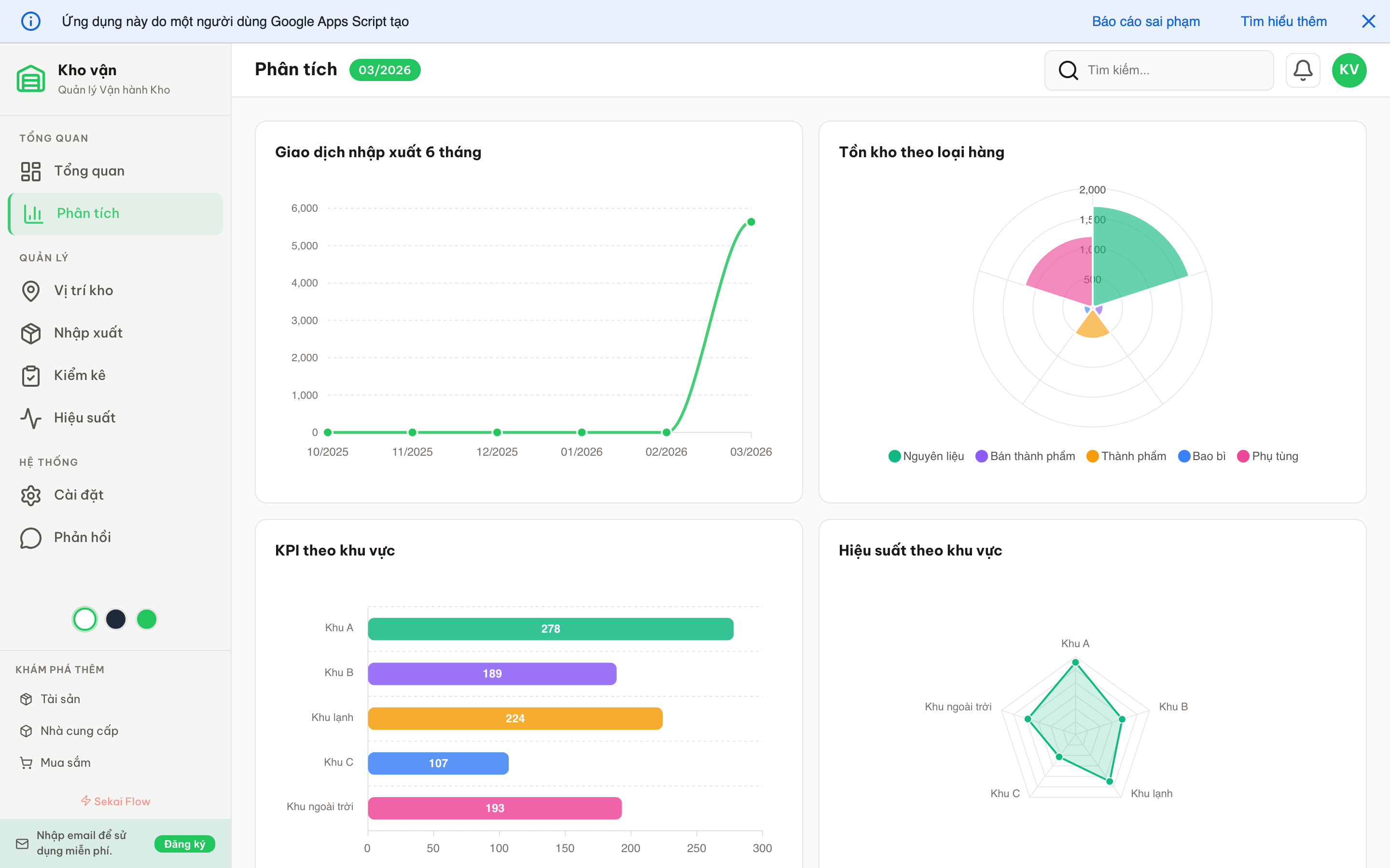 Kho vận screenshot 2
