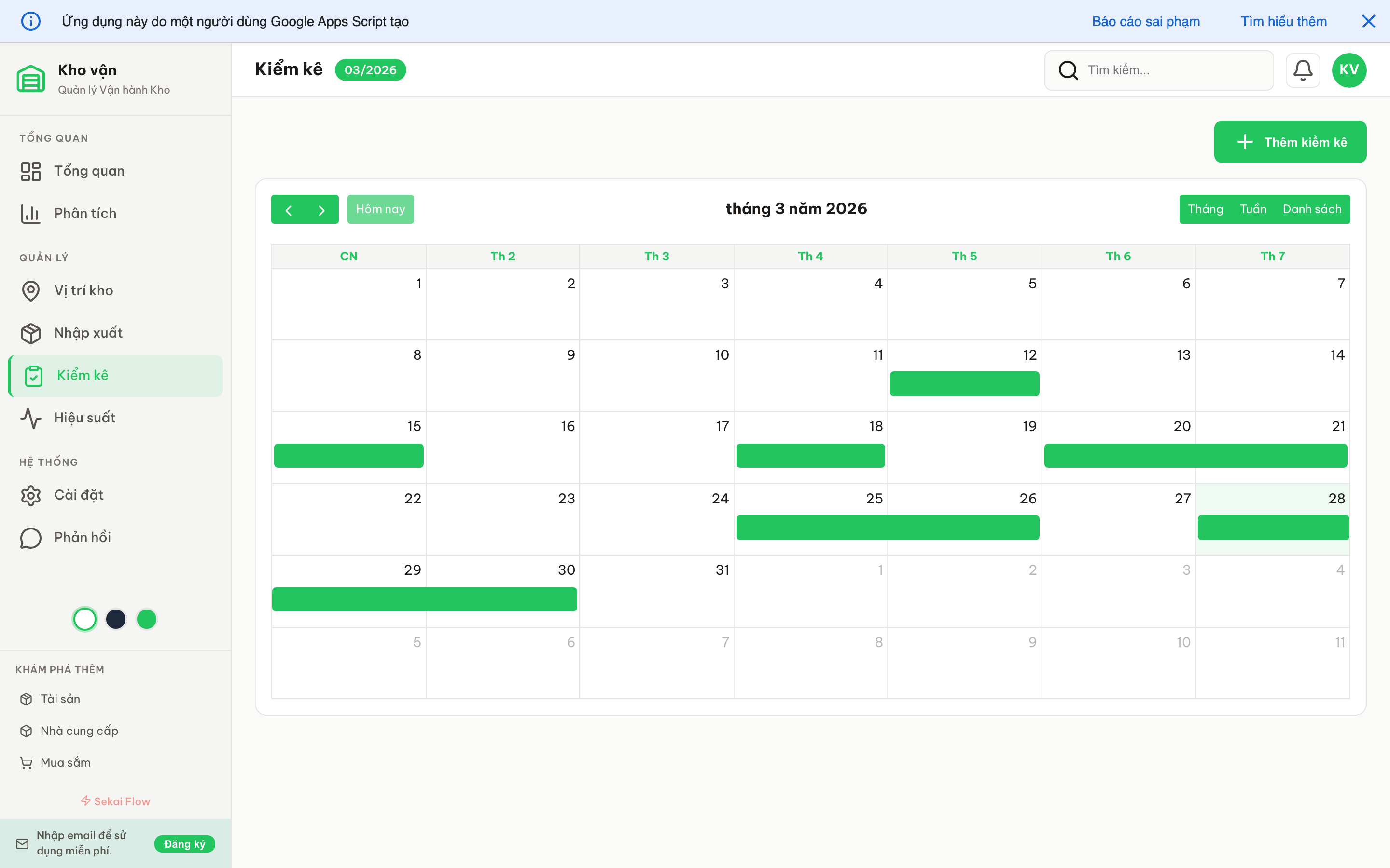 Kho vận screenshot 7