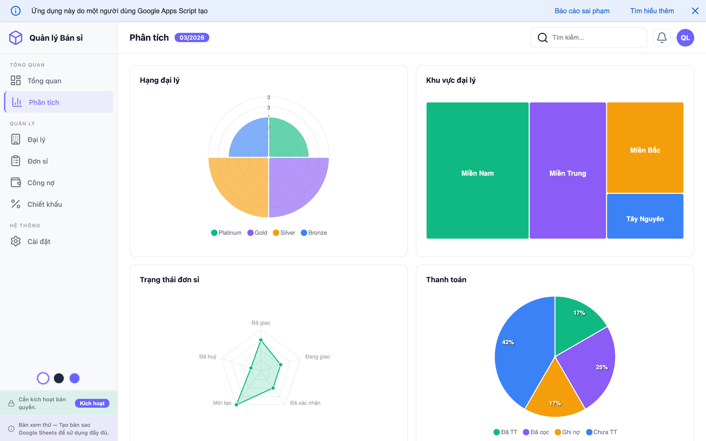 Quản lý Bán sỉ screenshot 2